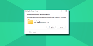 Folder Access Denied You Require Permission From TrustedInstaller to Make Changes to This Folder (Solved)